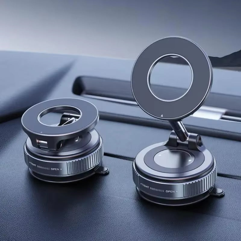 Magnetic Phone Holder – Never Falls While Driving.