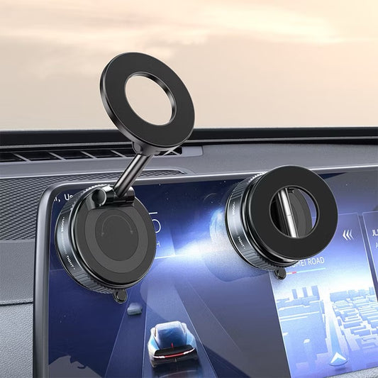 Magnetic Phone Holder – Never Falls While Driving.